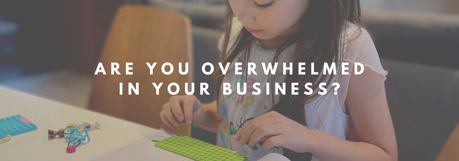 Are you overwhelmed in your business?