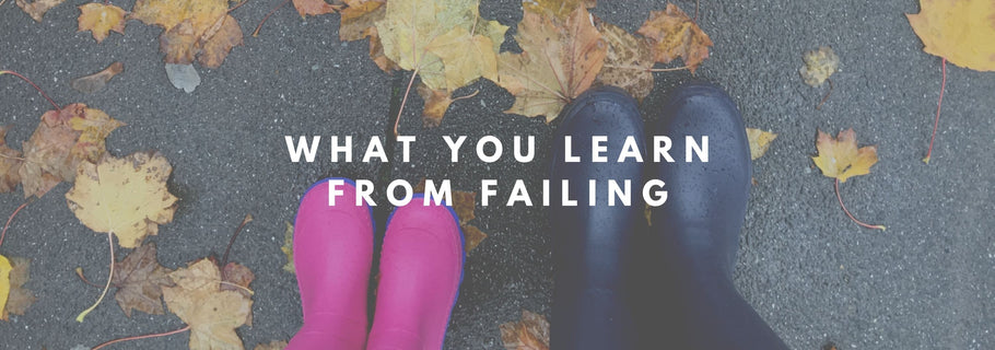 What You Learn from Failing
