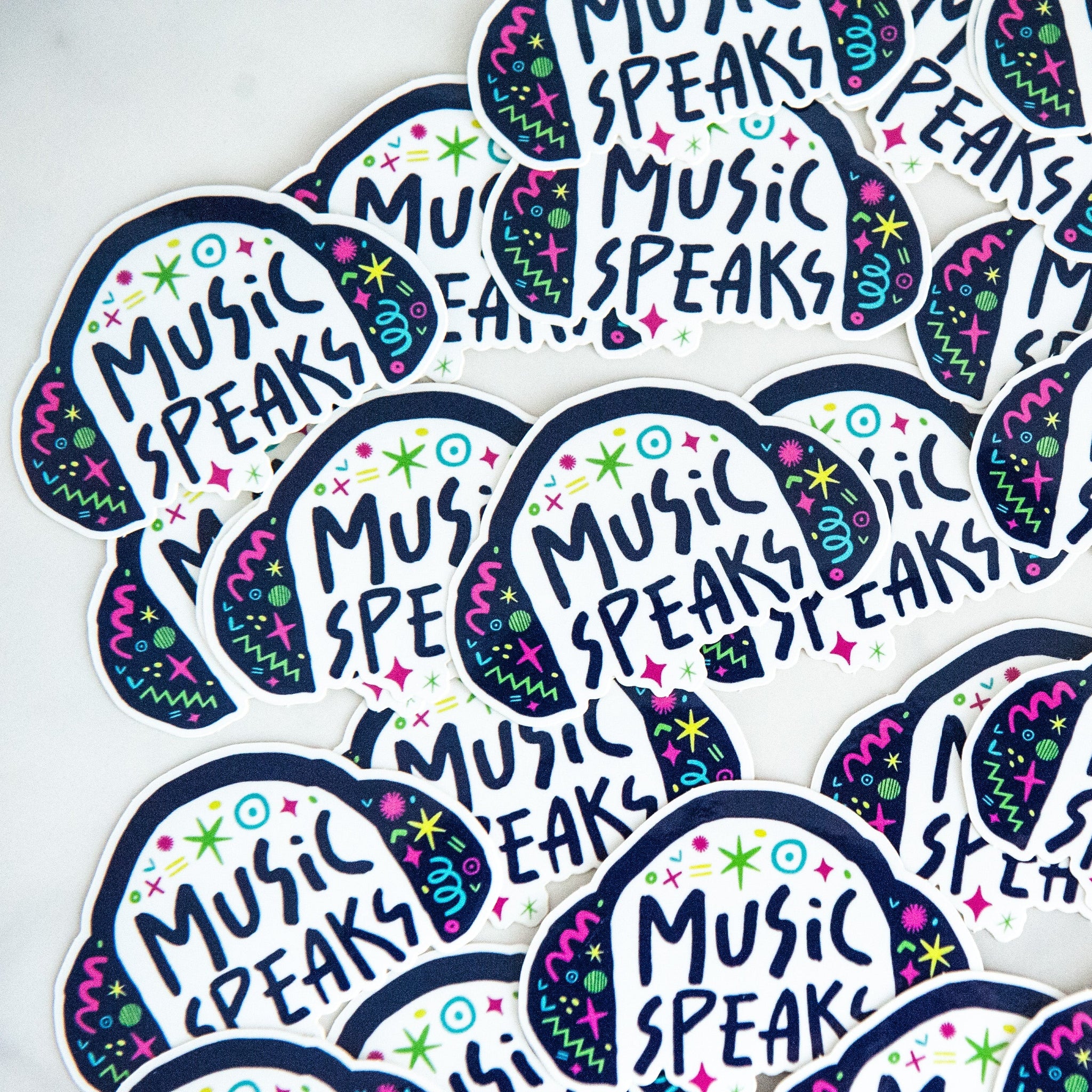 Music Speaks Sticker Pack – Laurent Collective