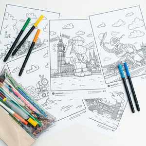Colouring Sheets: England Pack