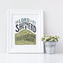 Load image into Gallery viewer, Psalm 23  Lord is My Shepherd