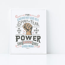 Load image into Gallery viewer, 2 Timothy 1:7 Spirit of Power