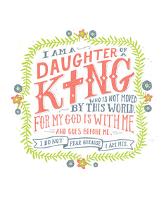 Daughter of a King Tote Bag