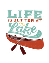 Load image into Gallery viewer, Life is Better at the Lake Pillow