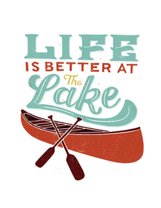 Life is Better at the Lake Tote Bag