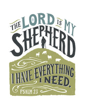 Load image into Gallery viewer, Psalm 23  Lord is My Shepherd