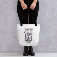Load image into Gallery viewer, Your Word is a Lamp Tote Bag