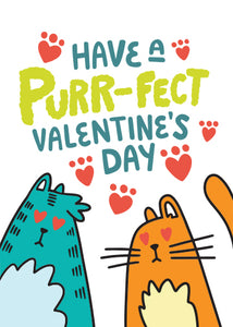 INSTANT DOWNLOAD: Have a Purr-fect Valentine's Day
