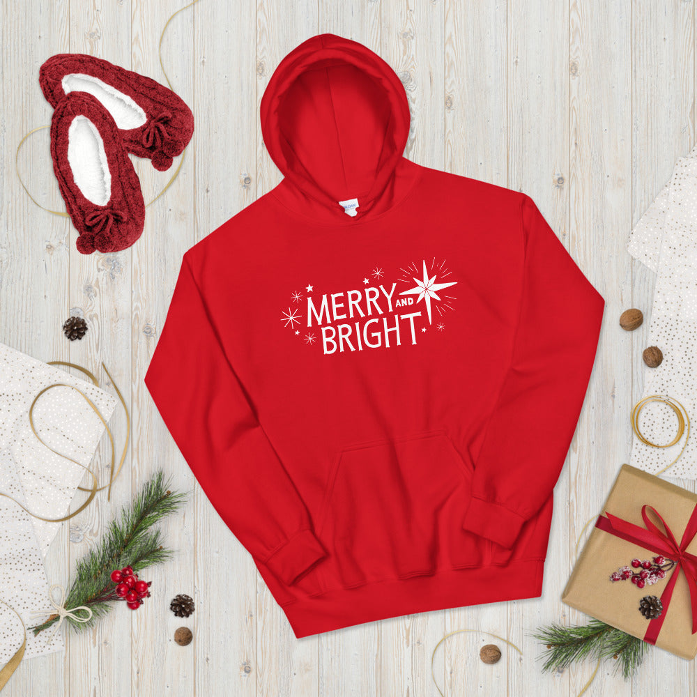 Merry and Bright Christmas Hoodie