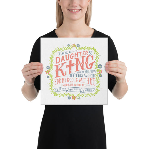 Daughter of a King Canvas