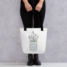Load image into Gallery viewer, You are a Masterpiece Tote Bag