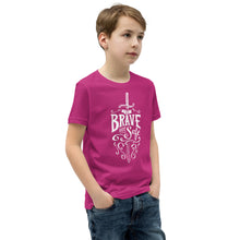 Load image into Gallery viewer, Be Brave Not Safe Youth T-Shirt