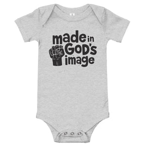 Made in God's Image Onesie