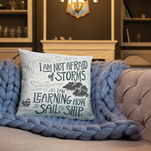 Load image into Gallery viewer, Little Women Quote Pillow