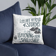 Load image into Gallery viewer, Little Women Quote Pillow