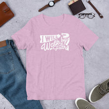 Load image into Gallery viewer, 2 Corinthians 5:7 Walk by Faith Unisex T-Shirt