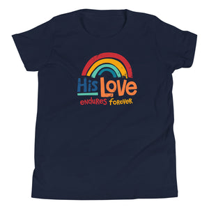 Psalm 118 His Love Endures Forever Youth T-Shirt