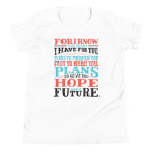 Load image into Gallery viewer, Jeremiah 29:11 Youth T-Shirt