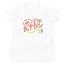 Load image into Gallery viewer, Daughter of a King Youth T-Shirt