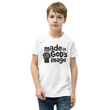 Load image into Gallery viewer, Genesis 1:27 God&#39;s Image Youth T-Shirt